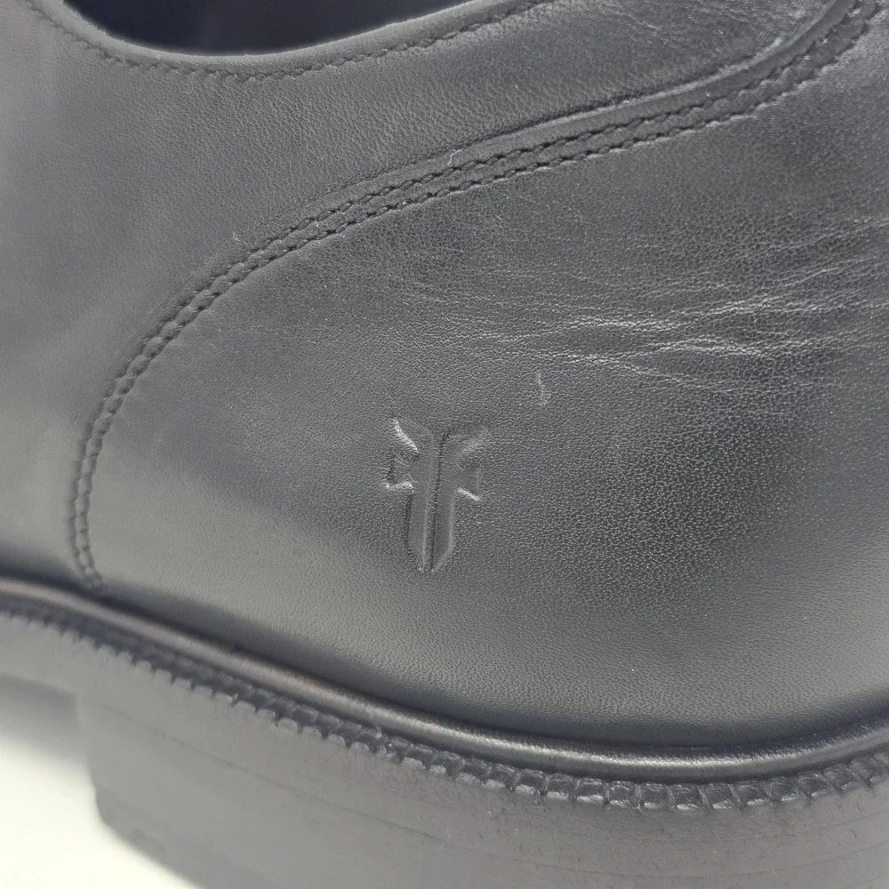 Frye Shoes Mens Size‎ 11 Black Leather Campus Slip On Dress Oxford Business